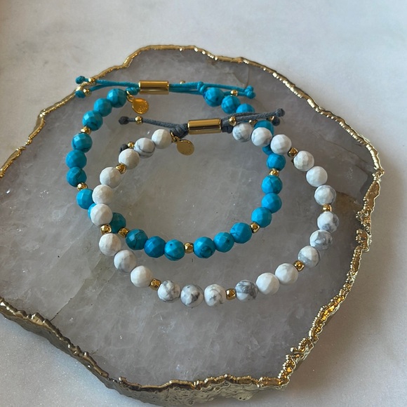 Gorjana Gemstone Bracelet // Set of 2 - Picture 2 of 8